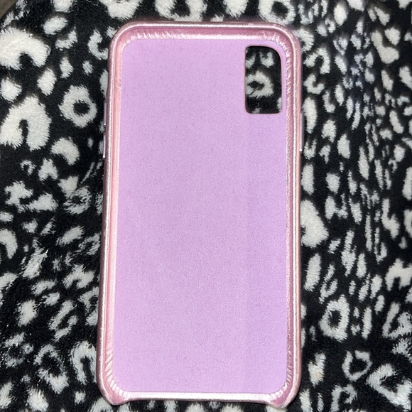 Casemate Blush Pink Leather-like IPhone X Case - Picture 3 of 3
